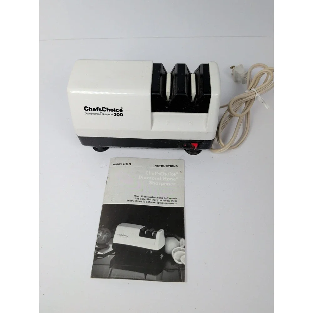 CHEFS CHOICE Model 300 2 Stage Electric Diamond Hone Knife Sharpener